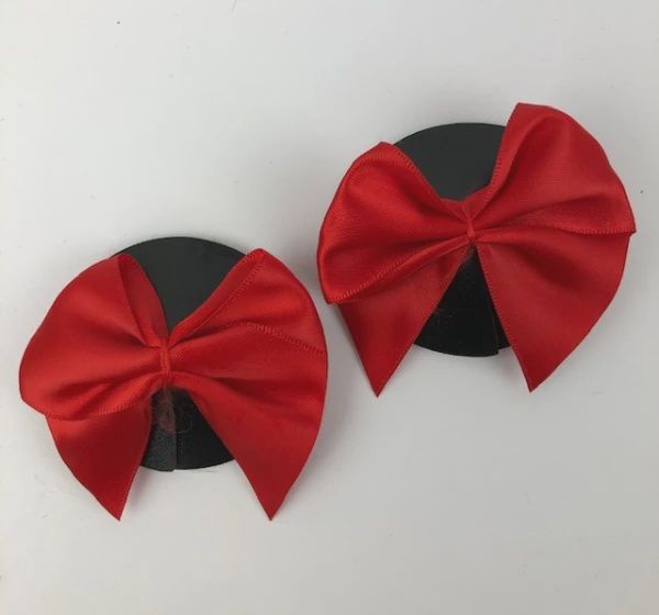 Circle PVC Bow Nipple Covers