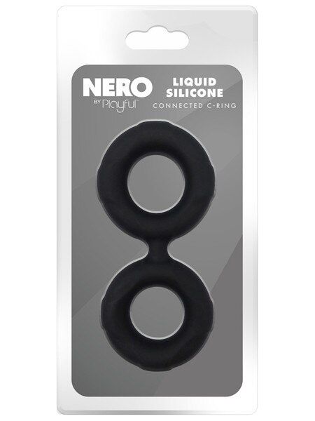 Nero  - Liquid Silicone Connected C-Ring