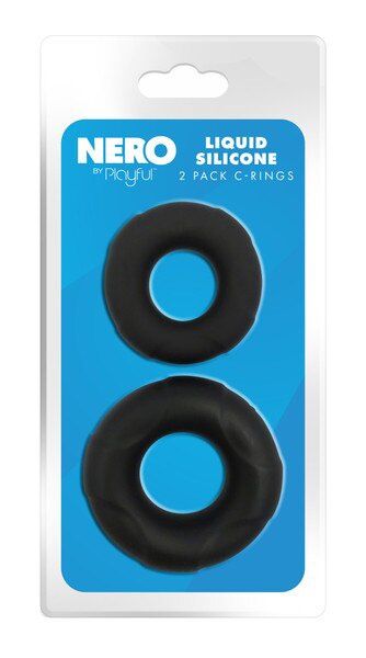 Nero - Liquid Silicone 2-Pack C-Rings