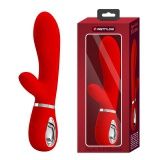 THOMAS (RED) – Super Soft Silicone Vibrator