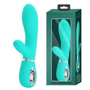 THOMAS (GRN) – Super Soft Silicone Vibrator