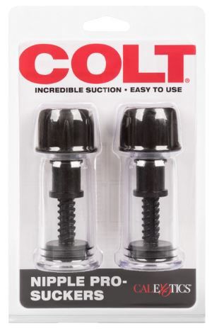 Colt Nipple Pro Suckers, Colour: Black