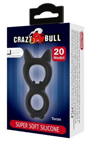 Silicone Super Soft Dual Cock Ring - Toran