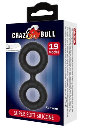 Silicone Super Soft Dual Cock Ring - Radwan