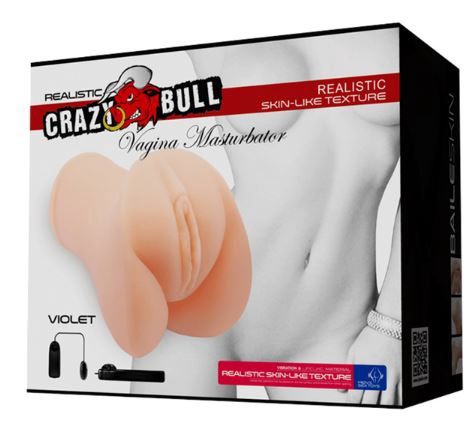 Vagina Vibrating Masturbator - Violet