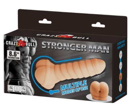 Crazy Bull Stronger Man 8.6&quot; Vibrating