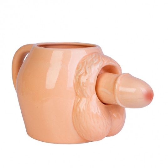 3D Rude Mug Swivel Willy