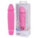 Silicone Classic Mini Pink Thick Veined, Colour: Pink