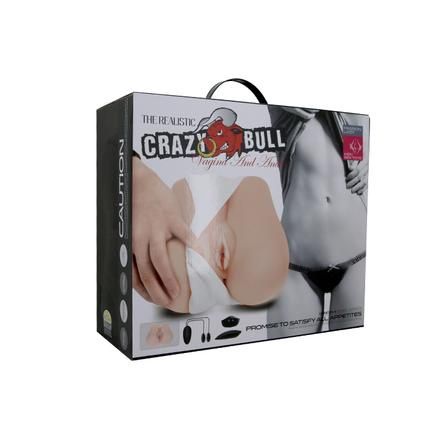 Vagina &amp;  Anal Masturbator Flesh (200mmx190mm)