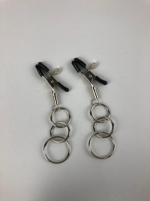 Nipple Clamps With 3 O Rings