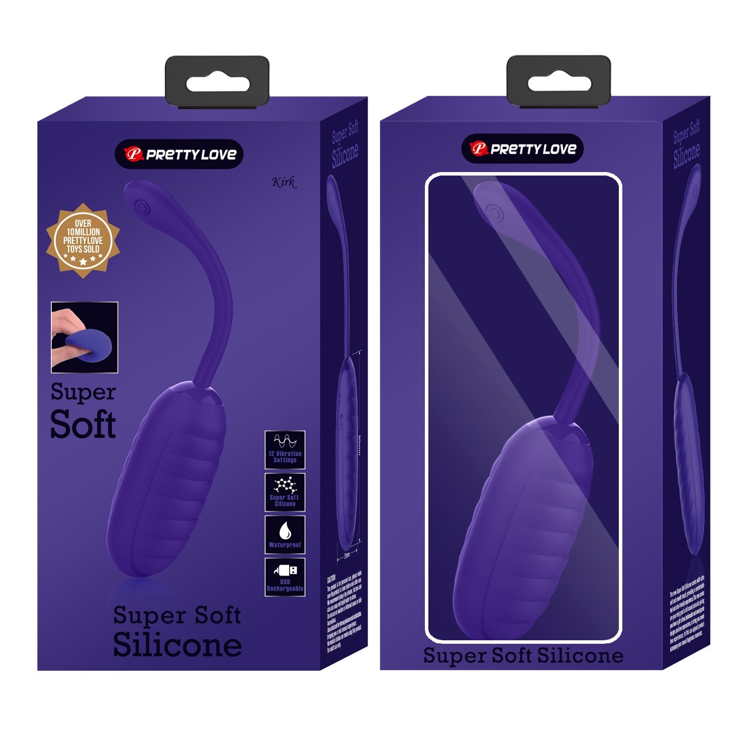 Kirk - App Controlled Super Soft Silicone Powerful Bullet