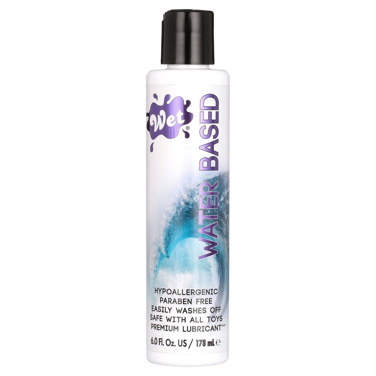 Wet Waterbased, Size: 6oz