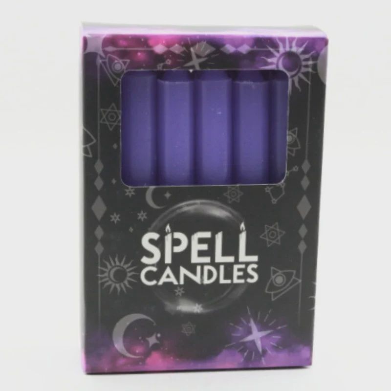 Spell Candles, Colour: Purple