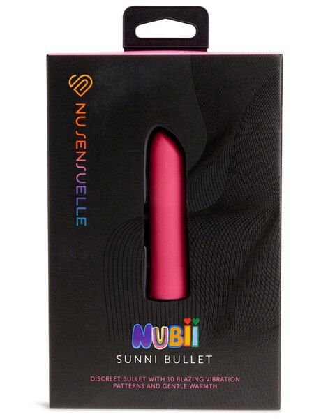 Sunni Nubii Lipstick Bullet With Heat, Colour: Pink