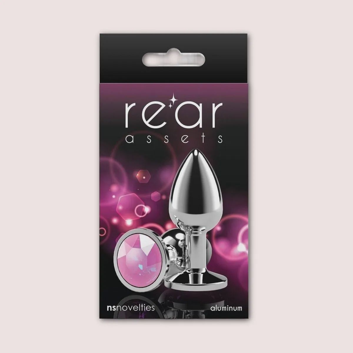 Rear Assets Silver Butt Plug