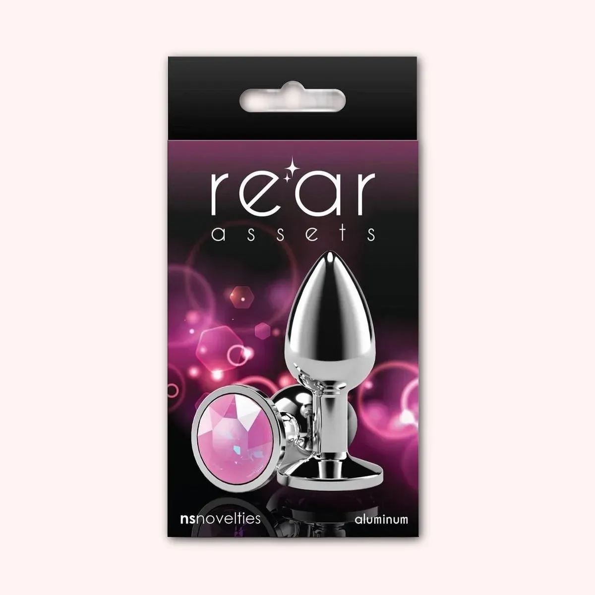 Rear Assets Silver Butt Plug