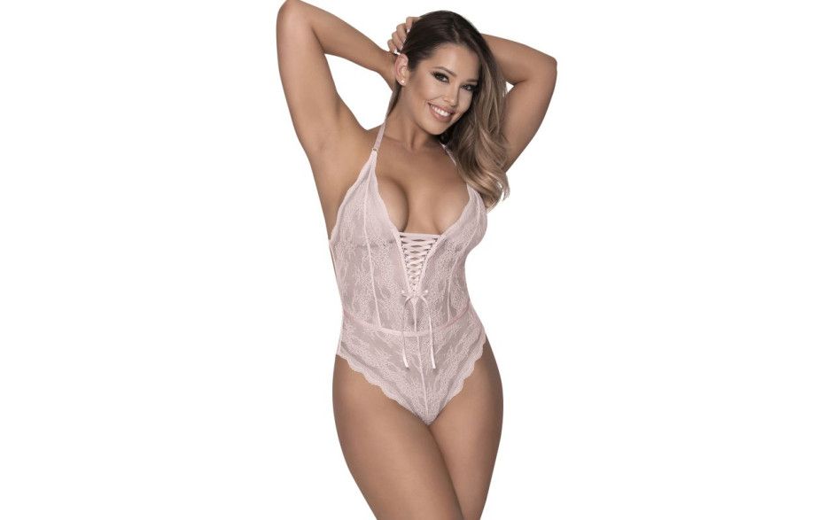 Mesh and Lace Teddy