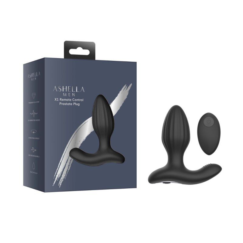 Ashella Men X1 Remote Control Prostate Plug