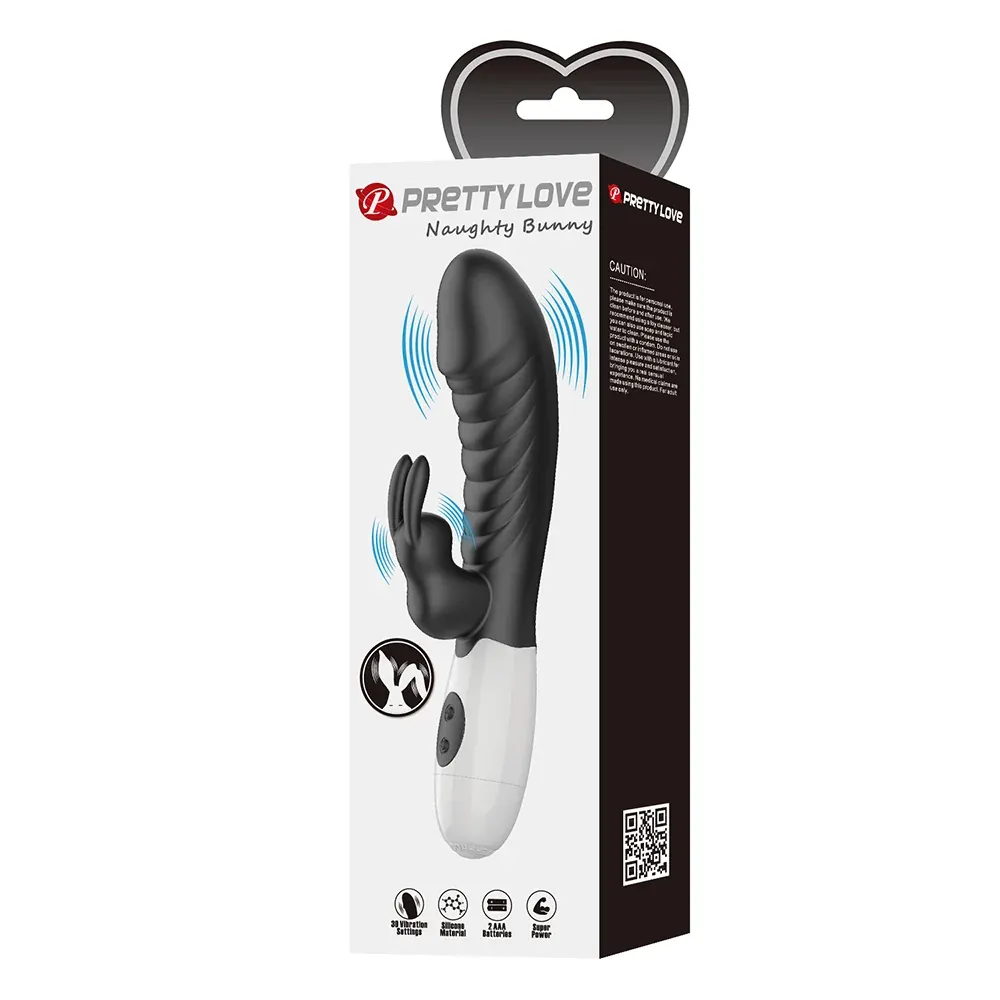 PrettyLove Naughty Bunny, Colour: Black