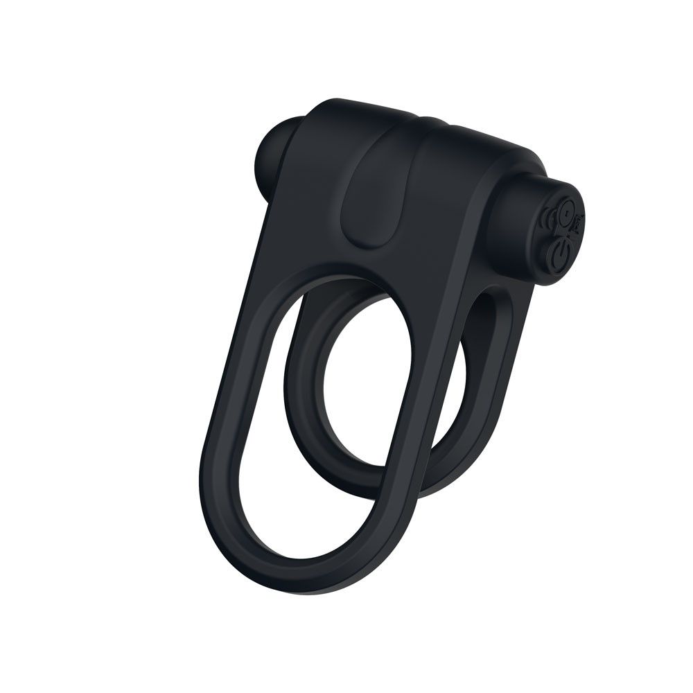 Passion Play Vibrating Dual Cock Ring