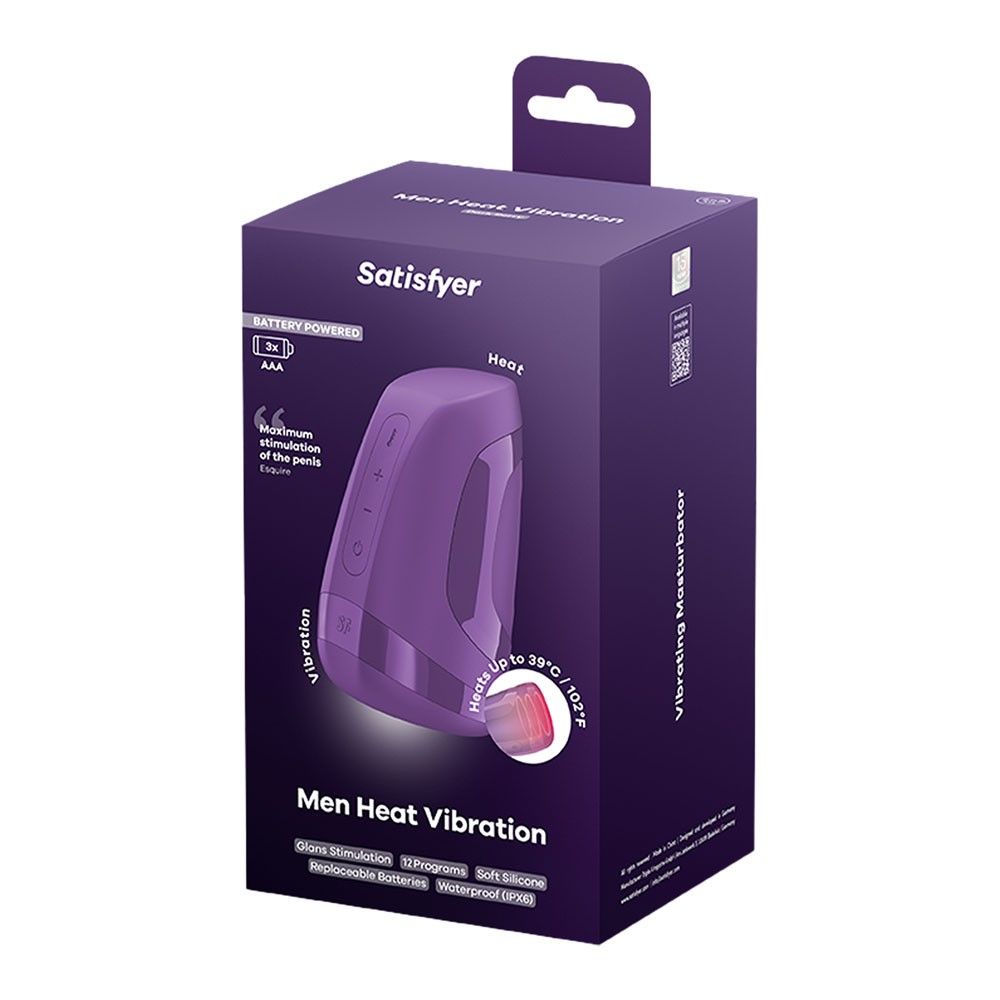 Satisfyer Men Heat Vibration - Battery