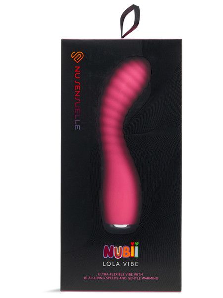 Nubii Lola 10 Speed Flexible G-Spot Vibe, Colour: Pink