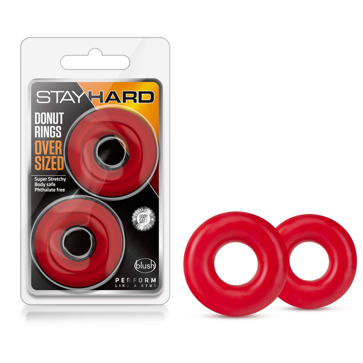 Stay Hard Donut Rings 2 pack