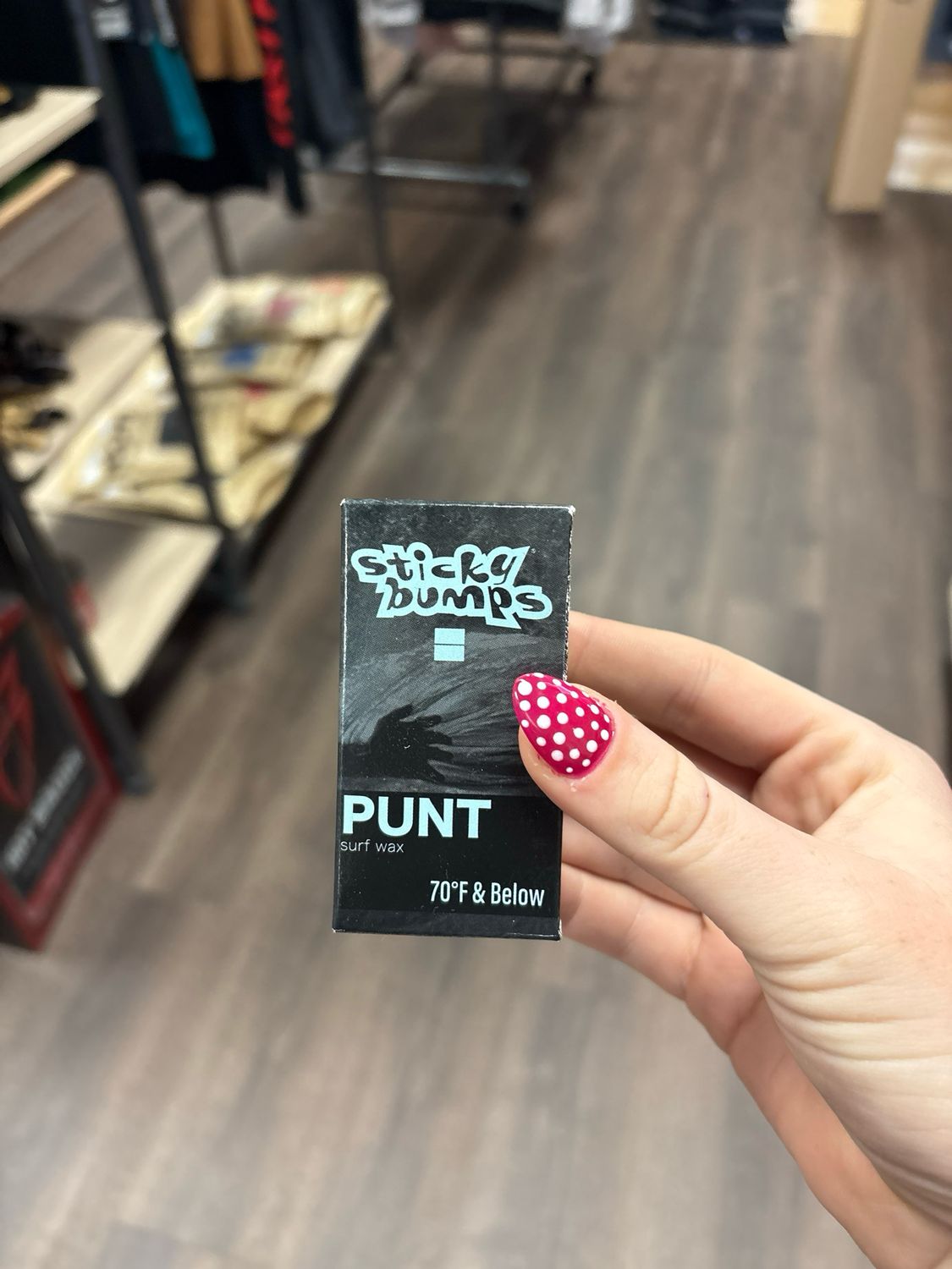 PUNT WAX 70 Degree and below BLUE