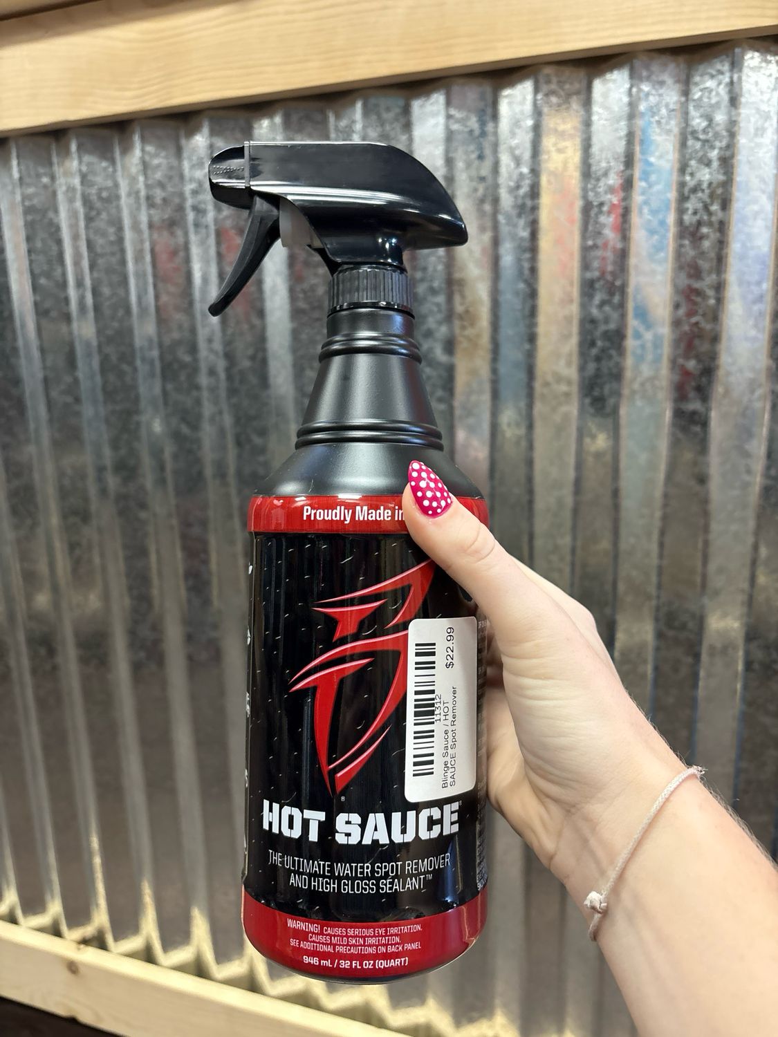 Blinge Sauce / HOT SAUCE Spot Remover