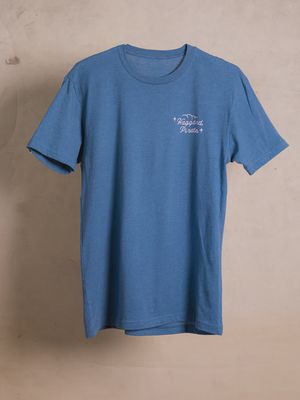 With The Tide S/S Tee Blue