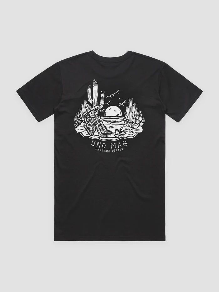 Uno Mas S/S Tee Black