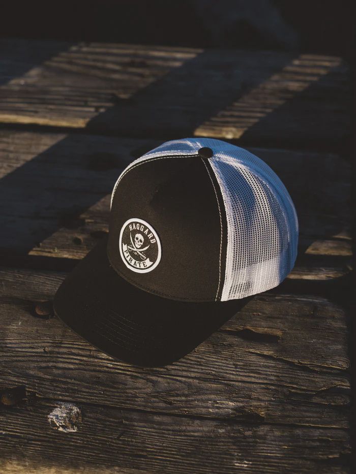 Rockers Retro Trucker Hat Black