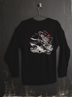 Ghost Rider Long Sleeve Tee Black