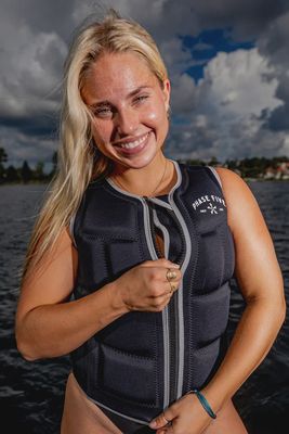 24 Ladies Comp Vest - Black