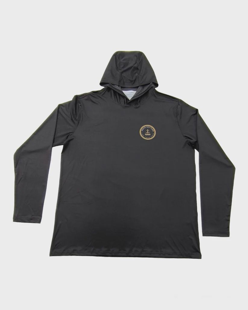 Cove Settler Anchor  UV LS Mens BLK
