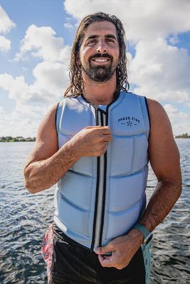 24 Mens Comp Vest Light Grey