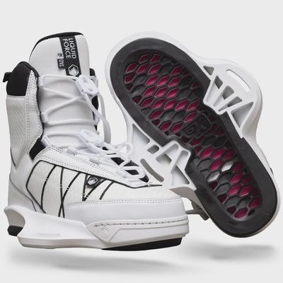 TAO 6X Wakeboard Binding WHITE 8-10