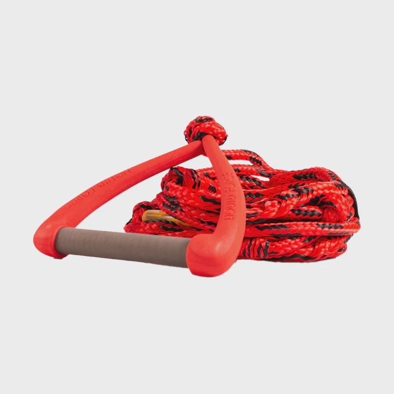 Wake Surf Rope 9" DLX Floating RED