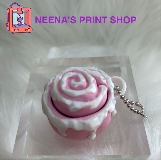 Pink Cinnamon Roll Clicker