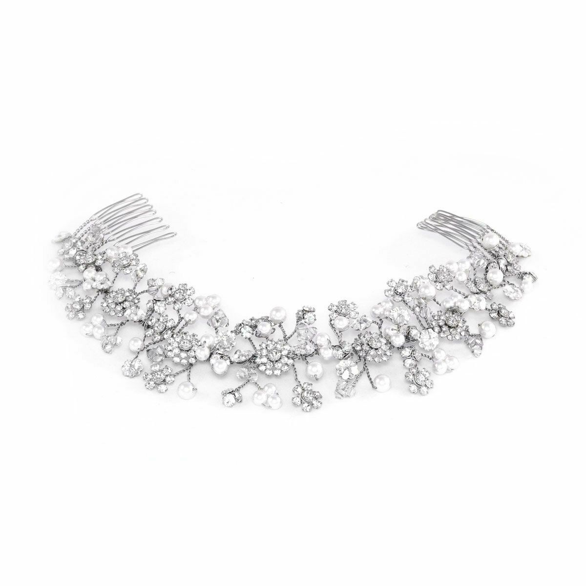 Haarkamm Aurora Silber