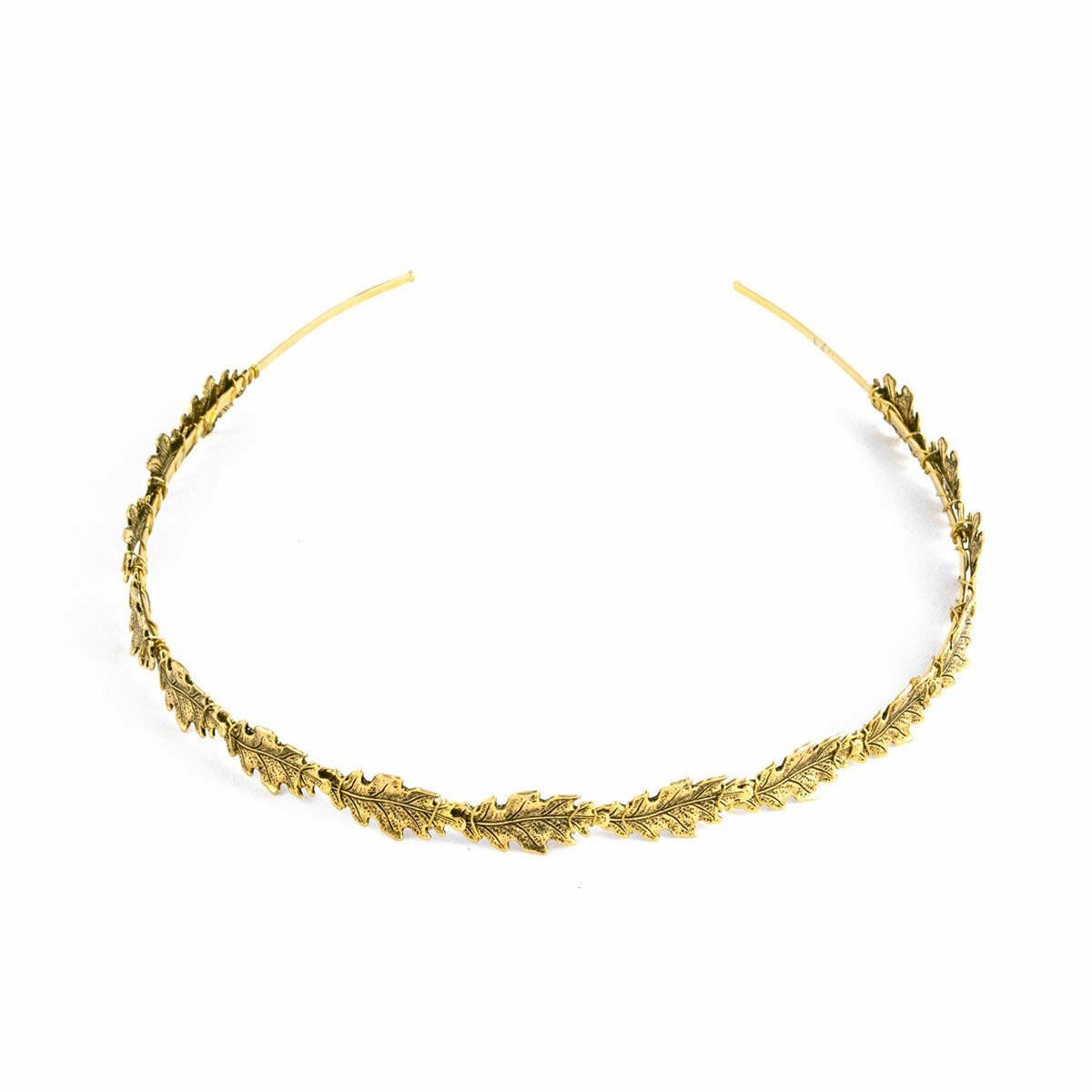 Haarreif Thin Oak Gold