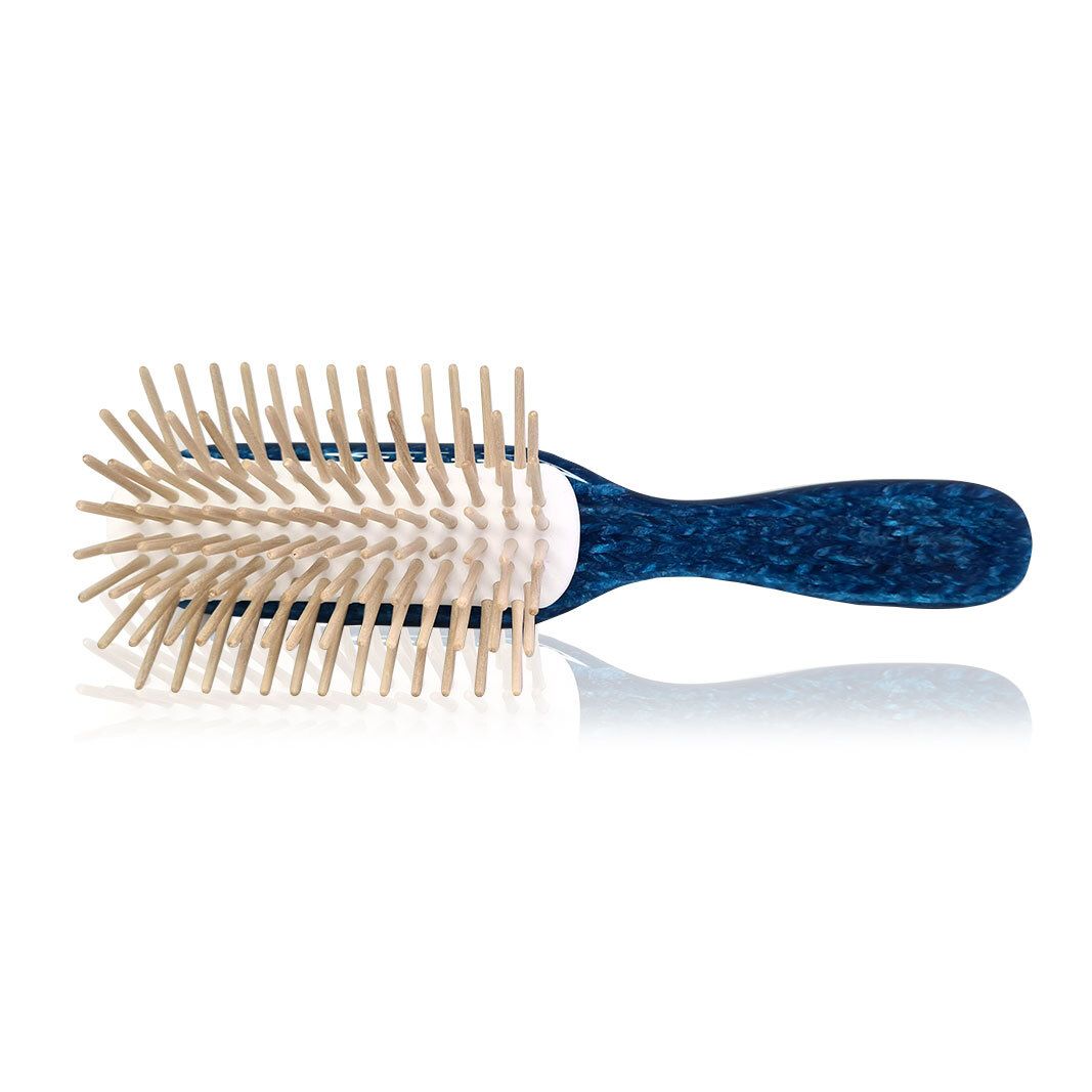 Spazzola Capelli / Bürste Rhodoid grande / groß Summer Blue