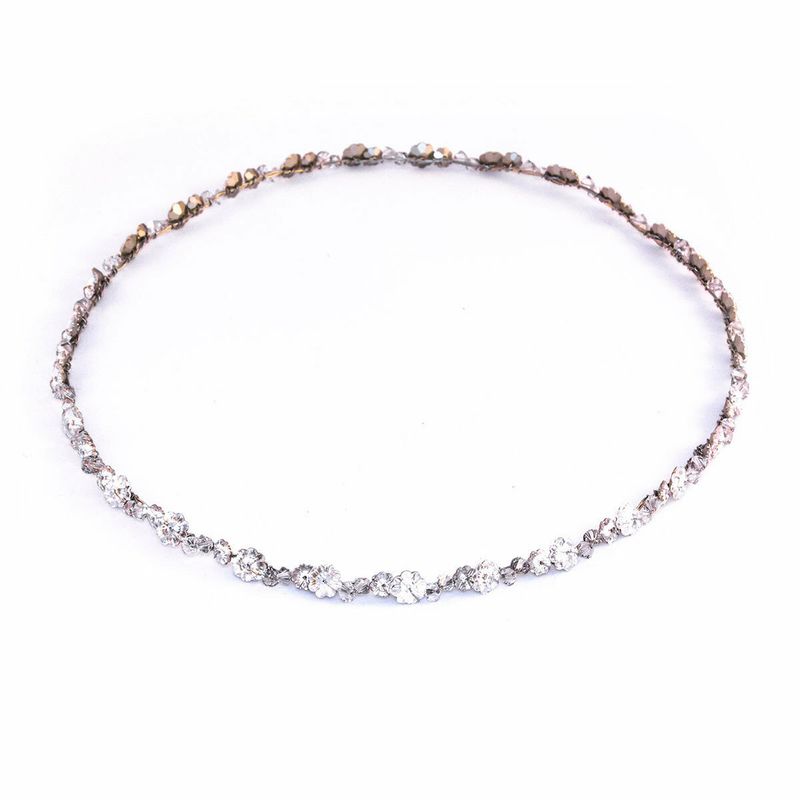 Haarkranz Bella Silver