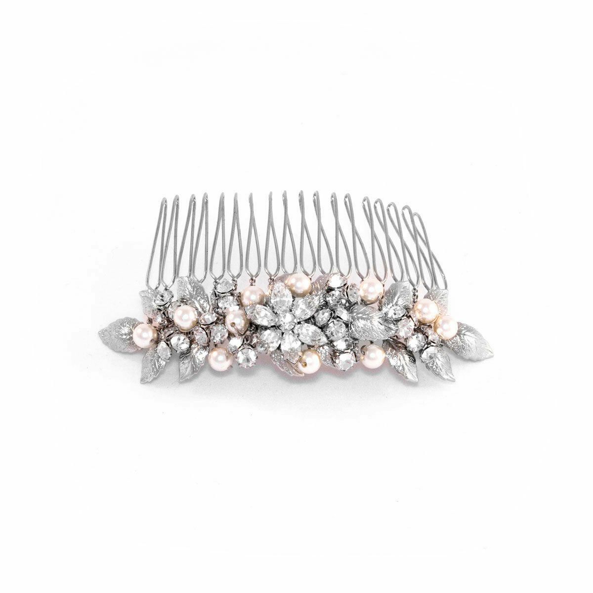 Haarkamm Sylvia Silber