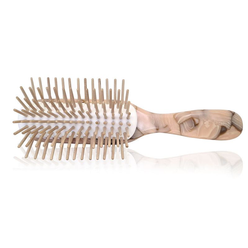 Spazzola Capelli / Bürste Rhodoid grande / groß Pink Moon