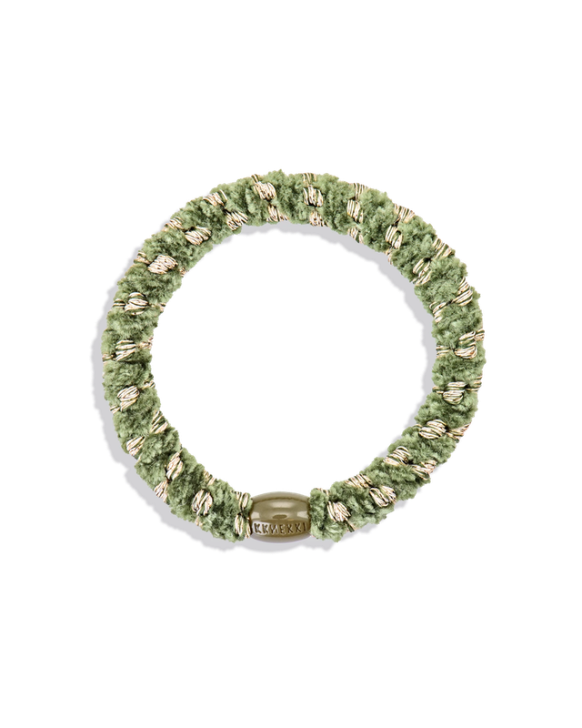 Kknekki Velvet Stripe Army