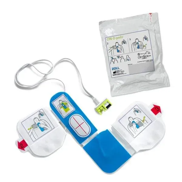 ZOLL AED Plus CPR-D Padz -  Adult Defibrillator Electrode Pads