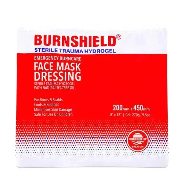 Burn Dressing Face Mask 20cm x 45cm