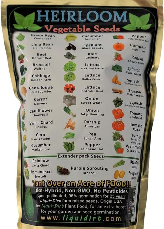 Heirloom Vegetable Seeds