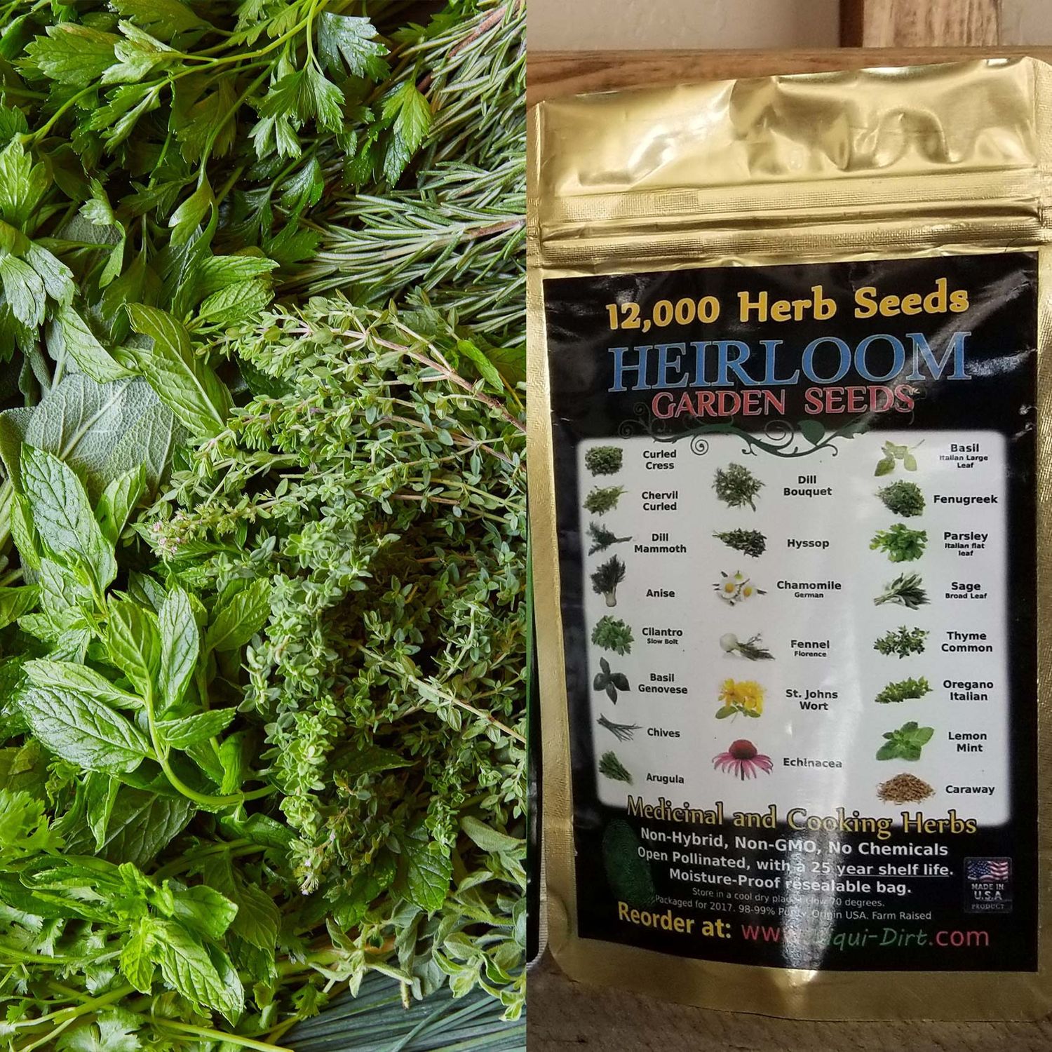 Heirloom Herb Seeds